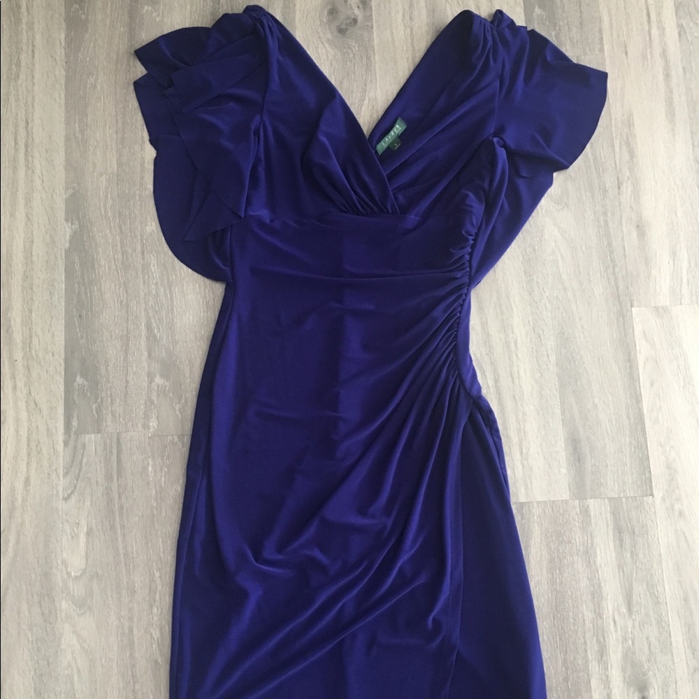 Marilyn Munro Cobalt Blue Pinup Dress